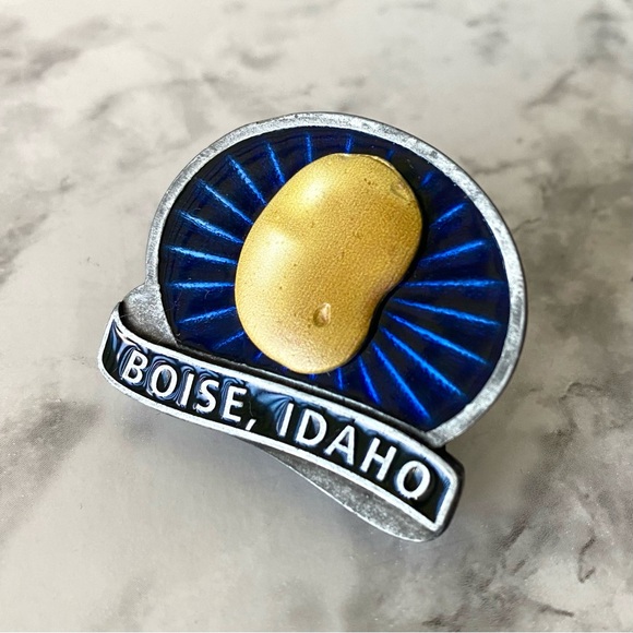 Boise Idaho Potato Relief Souvenir Fridge Magnet - Picture 1 of 4